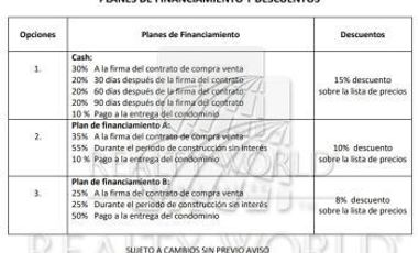 Departamentos en Venta en Playas de Huanacaxtle