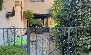 CASA EN CUAJIMALPA EN CONDOMINIO CON DOBLE FILTRO DE SEGURIDAD RENTA