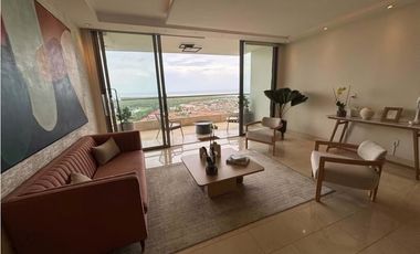 VENTA  APARTAMENTO SANTA MARIA AMOBLADO VISTA AL MAR GREENVIEW MLD