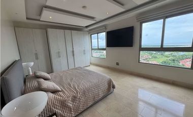 VENTA  APARTAMENTO SANTA MARIA AMOBLADO VISTA AL MAR GREENVIEW MLD
