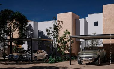 Villa en Venta  en Conkal al Norte de Merida en Emana Residencial de 1 Recamara