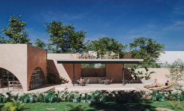 Villa en Venta  en Conkal al Norte de Merida en Emana Residencial de 1 Recamara