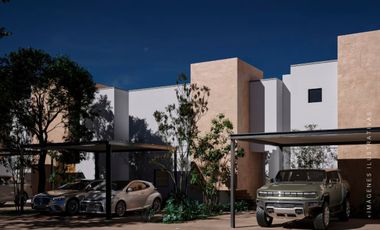 Villa en Venta  en Conkal al Norte de Merida en Emana Residencial de 1 Recamara