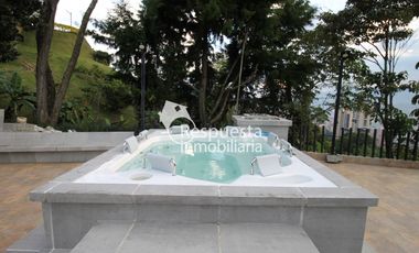 Vendo maravillosa casa de lujo en Las Palmas MEDELLIN.