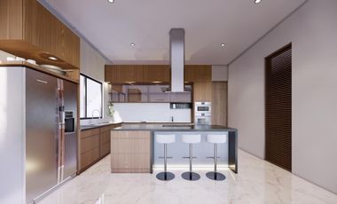 CASA EN VENTA EN BOSQUE REAL CON JARDIN