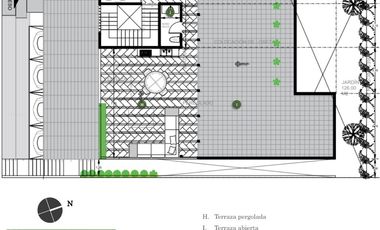 CASA EN VENTA EN BOSQUE REAL CON JARDIN