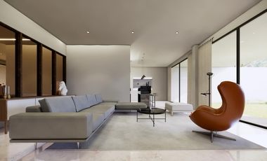 CASA EN VENTA EN BOSQUE REAL CON JARDIN