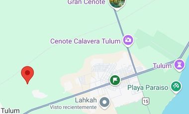 Terreno en venta en Región 11, Tulum en zona de crecimiento