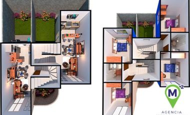 Casa en Condominio en Palo Escrito (Colonia Benito Juárez) Emiliano Zapata - M2AI-427-Cd