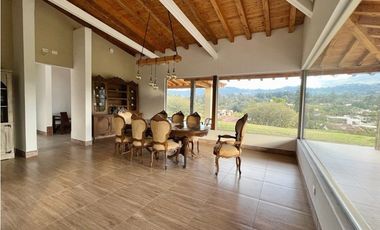 Venta casa campestre 1 planta en La Ceja – Vista, diseño y unidad 24/7