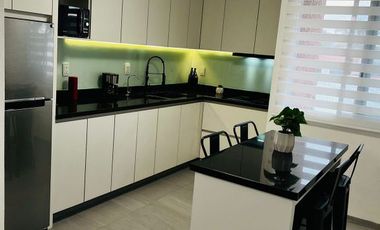 Moderno y amueblado departamento en zona tranquila