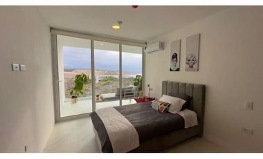 DEPARTAMENTO AMOBLADO VISTA AL MAR 2 DORMITORIOS TORRES ELIT, MANTA