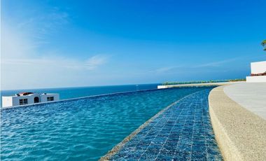 DEPARTAMENTO AMOBLADO VISTA AL MAR 2 DORMITORIOS TORRES ELIT, MANTA