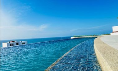 DEPARTAMENTO AMOBLADO VISTA AL MAR 2 DORMITORIOS TORRES ELIT, MANTA