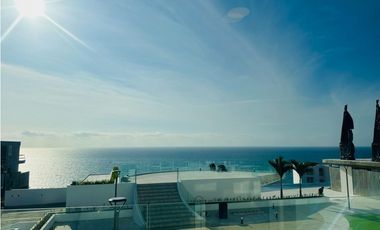 DEPARTAMENTO AMOBLADO VISTA AL MAR 2 DORMITORIOS TORRES ELIT, MANTA