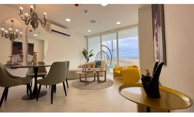 DEPARTAMENTO AMOBLADO VISTA AL MAR 2 DORMITORIOS TORRES ELIT, MANTA