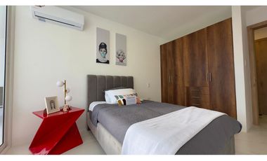 DEPARTAMENTO AMOBLADO VISTA AL MAR 2 DORMITORIOS TORRES ELIT, MANTA