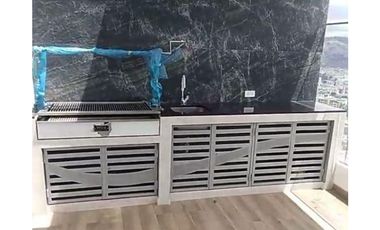 Gonzalez Suarez, Departamento en renta, 112 m2, 2 habitaciones, 3 baños, 2 parqueaderos