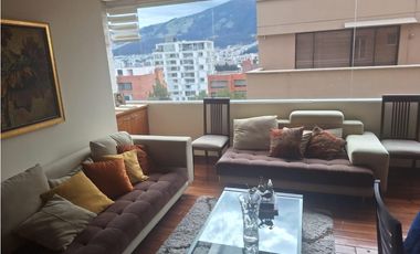 González Suárez, Departamento en renta, 135 m2, 3 habitaciones, 3 baños, 2 parqueaderos