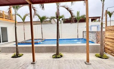 HERMOSA CASA CON PISCINA EN VENTA, PLAYAS-VIA A DATA