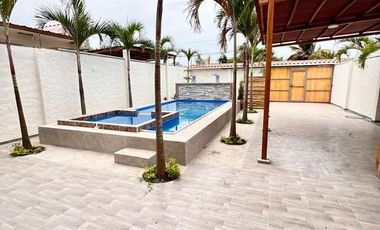 HERMOSA CASA CON PISCINA EN VENTA, PLAYAS-VIA A DATA