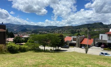 HERMOSO TERRENO EN VENTA, SECTOR COLINAS DE CHALLUABAMBA