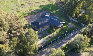 Vendo Parcela 5200m2 con Proyecto de Vivienda 50% construido