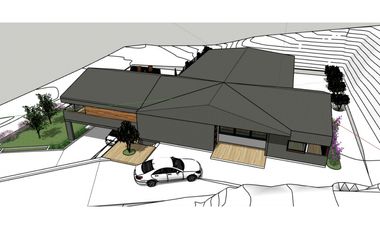 Vendo Parcela 5200m2 con Proyecto de Vivienda 50% construido