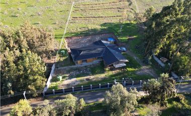 Vendo Parcela 5200m2 con Proyecto de Vivienda 50% construido