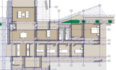 Vendo Parcela 5200m2 con Proyecto de Vivienda 50% construido