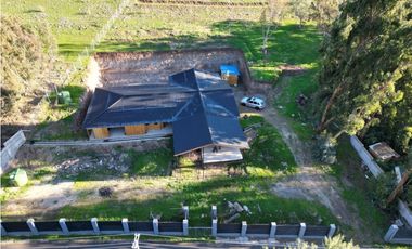 Vendo Parcela 5200m2 con Proyecto de Vivienda 50% construido
