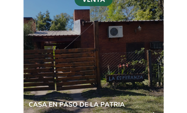 CASA EN PASO DE LA PATRIA