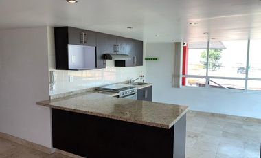 DEPARTAMENTO EN TECAMACHALCO CON JARDIN