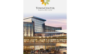 VENDO O ALQUILO CONSULTORIOS EN TOWN CENTER COSTA DEL ESTE DESDE 34MTS