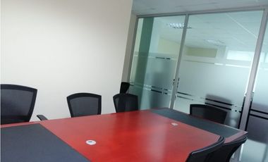 ALQUILER OFICINA AMOBLADA 90 M2 EN EL CANGREJO