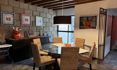 Amplia casa en calle cerrada San Buenaventura Tlalpan