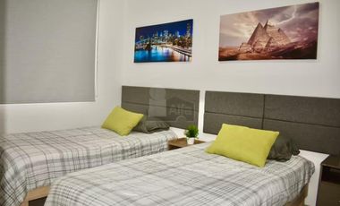 DEPARTAMENTO AMUEBLADO RENTA  INTERCITY PLANTA BAJA