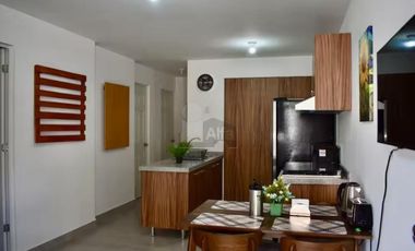 DEPARTAMENTO AMUEBLADO RENTA  INTERCITY PLANTA BAJA