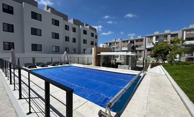 DEPARTAMENTO AMUEBLADO RENTA  INTERCITY PLANTA BAJA