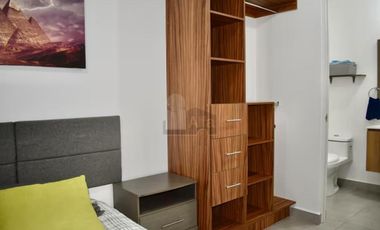 DEPARTAMENTO AMUEBLADO RENTA  INTERCITY PLANTA BAJA