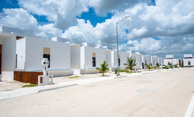 Casa en venta en privada con amenidades en Chelem, Progreso