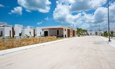 Casa en venta en privada con amenidades en Chelem, Progreso