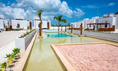 Casa en venta en privada con amenidades en Chelem, Progreso