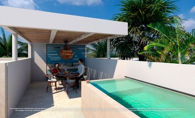 Casa en venta en privada con amenidades en Chelem, Progreso