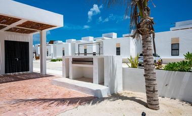 Casa en venta en privada con amenidades en Chelem, Progreso