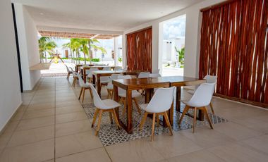 Casa en venta en privada con amenidades en Chelem, Progreso