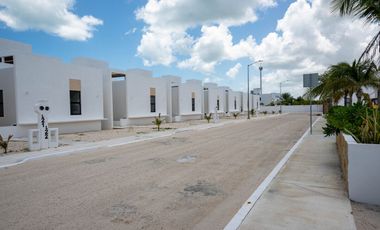 Casa en venta en privada con amenidades en Chelem, Progreso