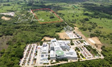 TERRENO EN VENTA PARA PROYECTO  RESIDENCIAL, COMERCIAL O BODEGAS CERCA DE ALTOZANO TABASCO