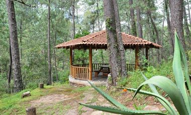 Cabaña con gran terreno en venta en Mazamitla