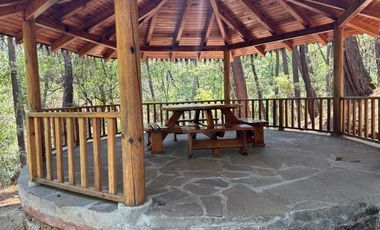 Cabaña con gran terreno en venta en Mazamitla